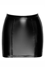 Load image into Gallery viewer, Women&#39;s skirt with zipper from Noir Handmade MissBeHaved Collection