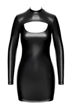 Load image into Gallery viewer, Wetlook Mini- Damenkleid mit Cut- Outs F366