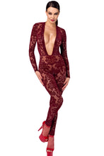 Load image into Gallery viewer, Kink Royal Damenoverall rot F382