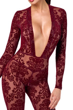 Load image into Gallery viewer, Kink Royal Damenoverall rot F382