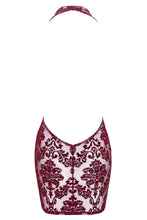 Load image into Gallery viewer, Mini- Damenkleid Kink Royal mit Wasserfallausschnitt F385
