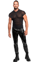 Laden Sie das Bild in den Galerie-Viewer, NEU schwarzes Herrenshirt H082