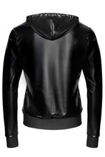 Laden Sie das Bild in den Galerie-Viewer, NEU schwarzes Kapuzen - Herrenjacke H086