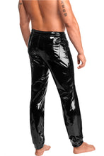 Load image into Gallery viewer, Long men's pants made of elastic PVC