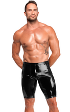 Load image into Gallery viewer, Men's shorts in power wet look and 3D mesh