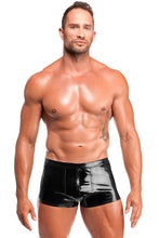 Load image into Gallery viewer, Men's shorts in power wet look and 3D mesh