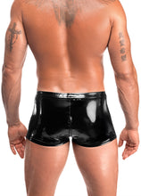 Load image into Gallery viewer, Men's shorts in power wet look and 3D mesh