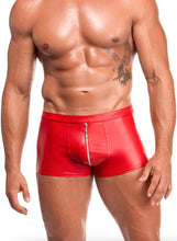 Load image into Gallery viewer, Men's shorts in power wet look and 3D mesh