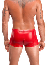 Load image into Gallery viewer, Men's shorts in power wet look and 3D mesh
