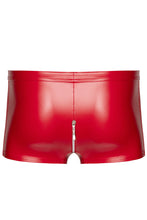 Load image into Gallery viewer, Men's shorts in power wet look and 3D mesh