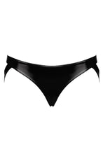 Load image into Gallery viewer, NEU Troublemaker Strappy Damenpanties schwarz F393