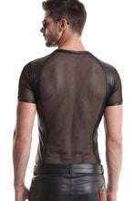Load image into Gallery viewer, black men's shirt