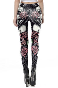 Día de Muertos Damenleggings 90509