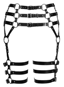 NEW Suspender belt made of leather