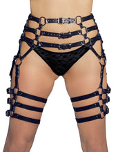 Load image into Gallery viewer, NEW Suspender belt made of leather
