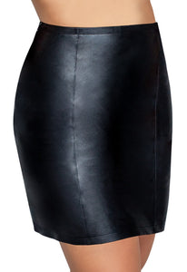 Leather skirt for women