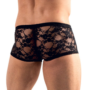 Men's lace boxer shorts