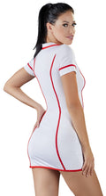 Laden Sie das Bild in den Galerie-Viewer, Krankenschwester-Kostüm Kleid, in Übergrößen (Auslaufmodell)
