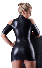 Load image into Gallery viewer, Wetlook mini women&#39;s dress strapless