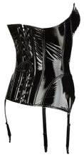 Load image into Gallery viewer, Full-breasted corsets, in plus sizes, made of vinyl