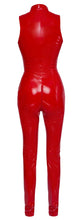 Load image into Gallery viewer, Vinyl women&#39;s jumpsuit, in oversizes in 2 colors