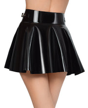 Load image into Gallery viewer, Mini women&#39;s skirt, in plus sizes, made of vinyl