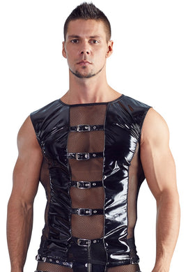 Vinyl men's shirt