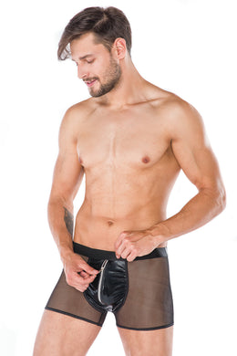 schwarze Boxershorts - Weiblichkeit mit Stil