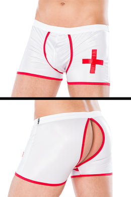 weiße Boxershorts - Weiblichkeit mit Stil