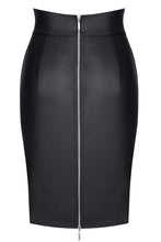 Load image into Gallery viewer, black women&#39;s skirt by Demoniq Black Rose 2.0 Collection
