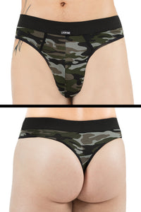 camouflage Herrenstring - Weiblichkeit mit Stil