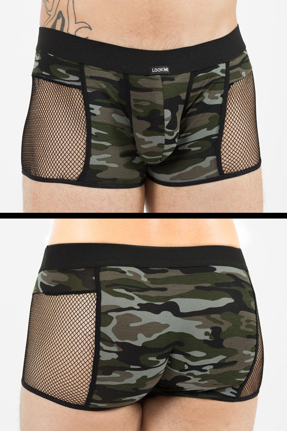 camouflage Boxershort - Weiblichkeit mit Stil