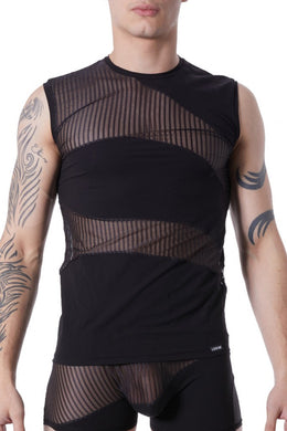 schwarzes Herrenshirt - Weiblichkeit mit Stil