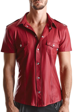 red men's shirt