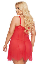 Load image into Gallery viewer, Babydoll, plus sizes in 2 colors