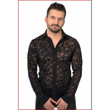 Load image into Gallery viewer, Soft lace men&#39;s shirt