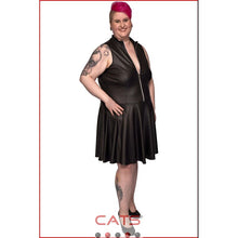 Load image into Gallery viewer, Women&#39;s dress, in plus sizes with a collar