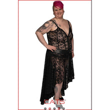 Load image into Gallery viewer, Women&#39;s dress, in plus sizes, made of mesh