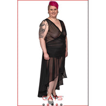 Load image into Gallery viewer, long women&#39;s skirt, in plus sizes made of tulle