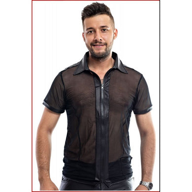 Men's tulle shirt